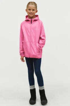 Áhkká Fleecetrøje Powerfleece Jr^Børn Trøjer & Cardigans