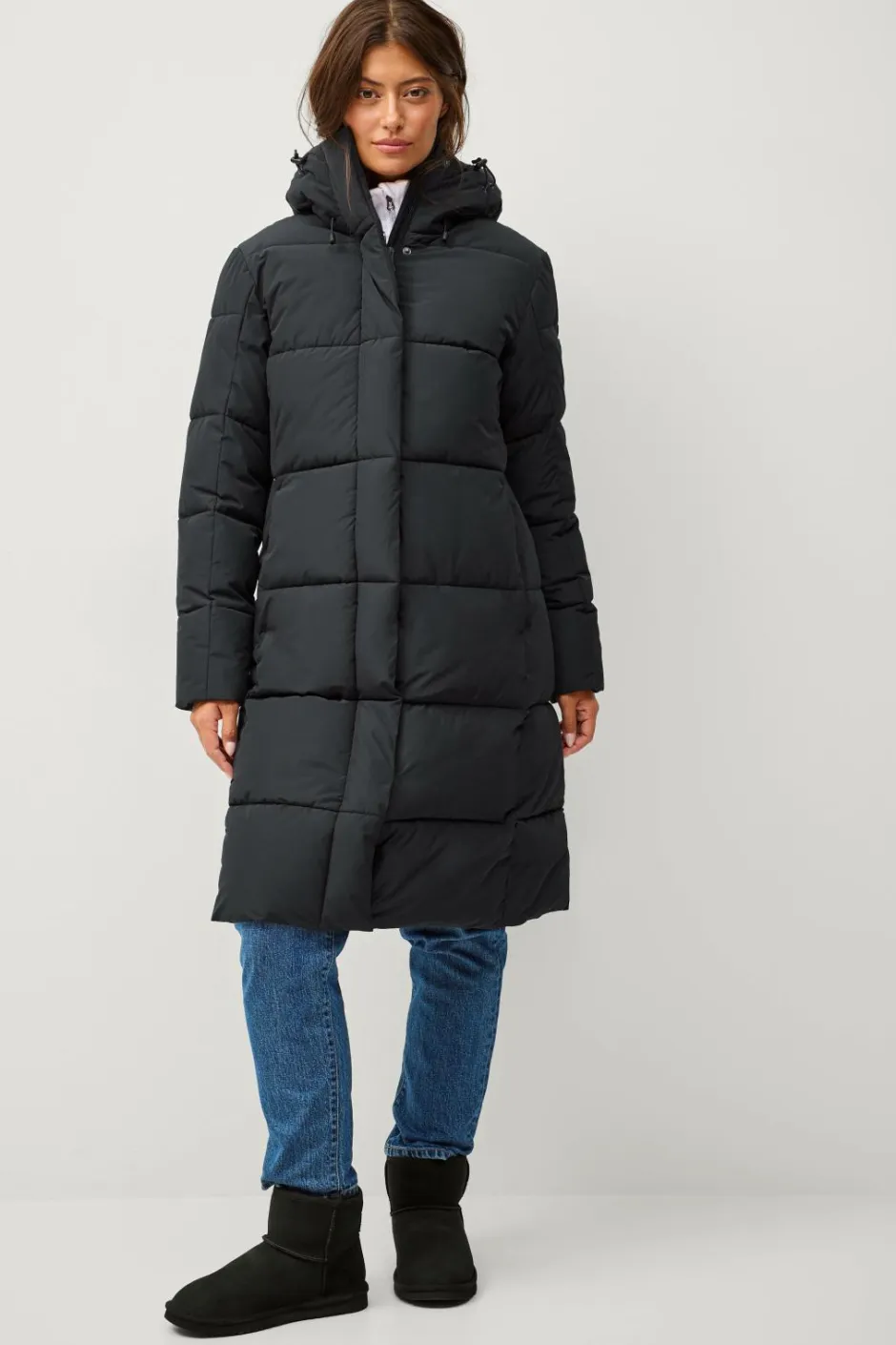 Áhkká Frakke Warm Mid Length Parka W^Dame Overtøj|Overtøj
