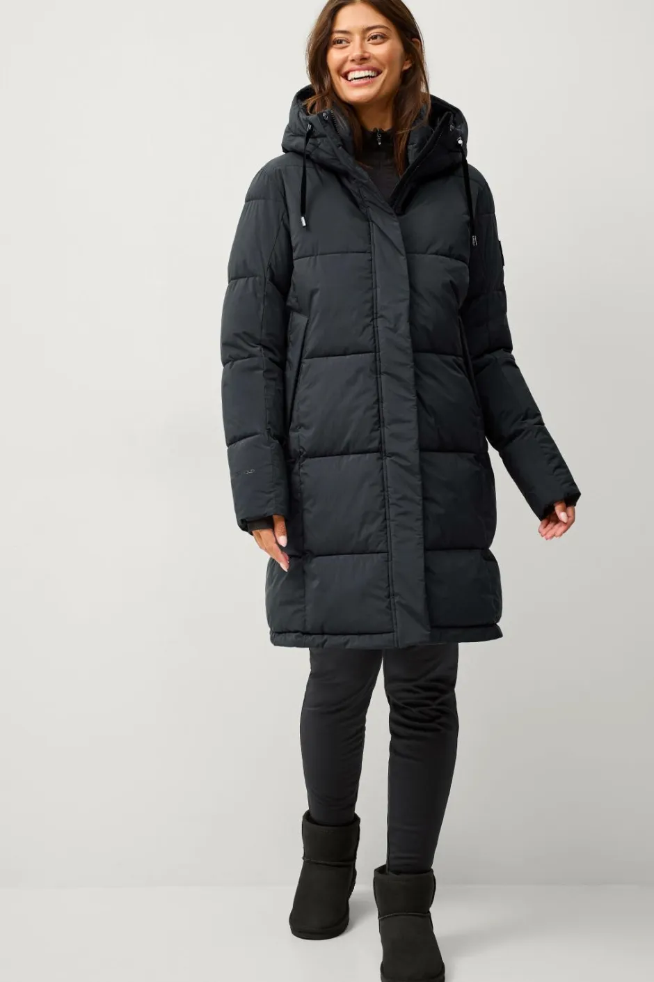 Áhkká Jakke Gold Warm Parka Matte^Dame Overtøj|Overtøj