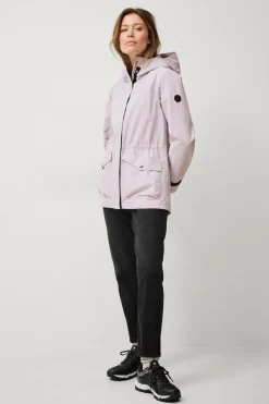Jakke Jacket With Hood W Dame Overtøj|Overtøj