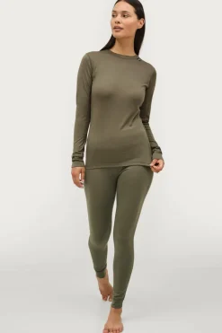 Clearance Langærmet undertrøje Merino Wool LS Tee W Dame Skiundertøj|Skiundertøj