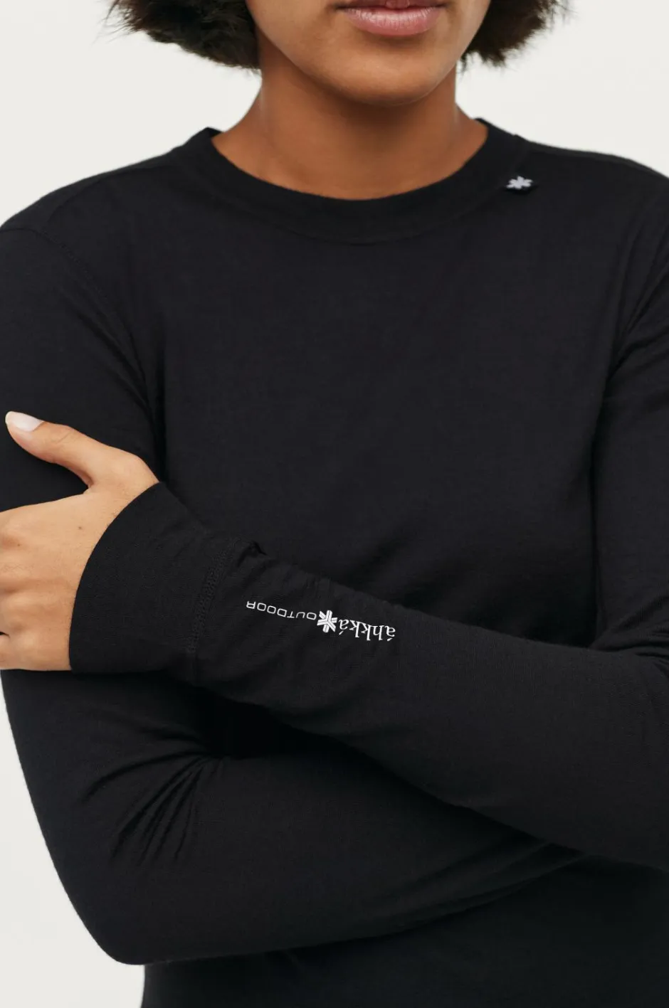 Langærmet undertrøje Merino Wool LS Tee W Dame Skiundertøj|Skiundertøj