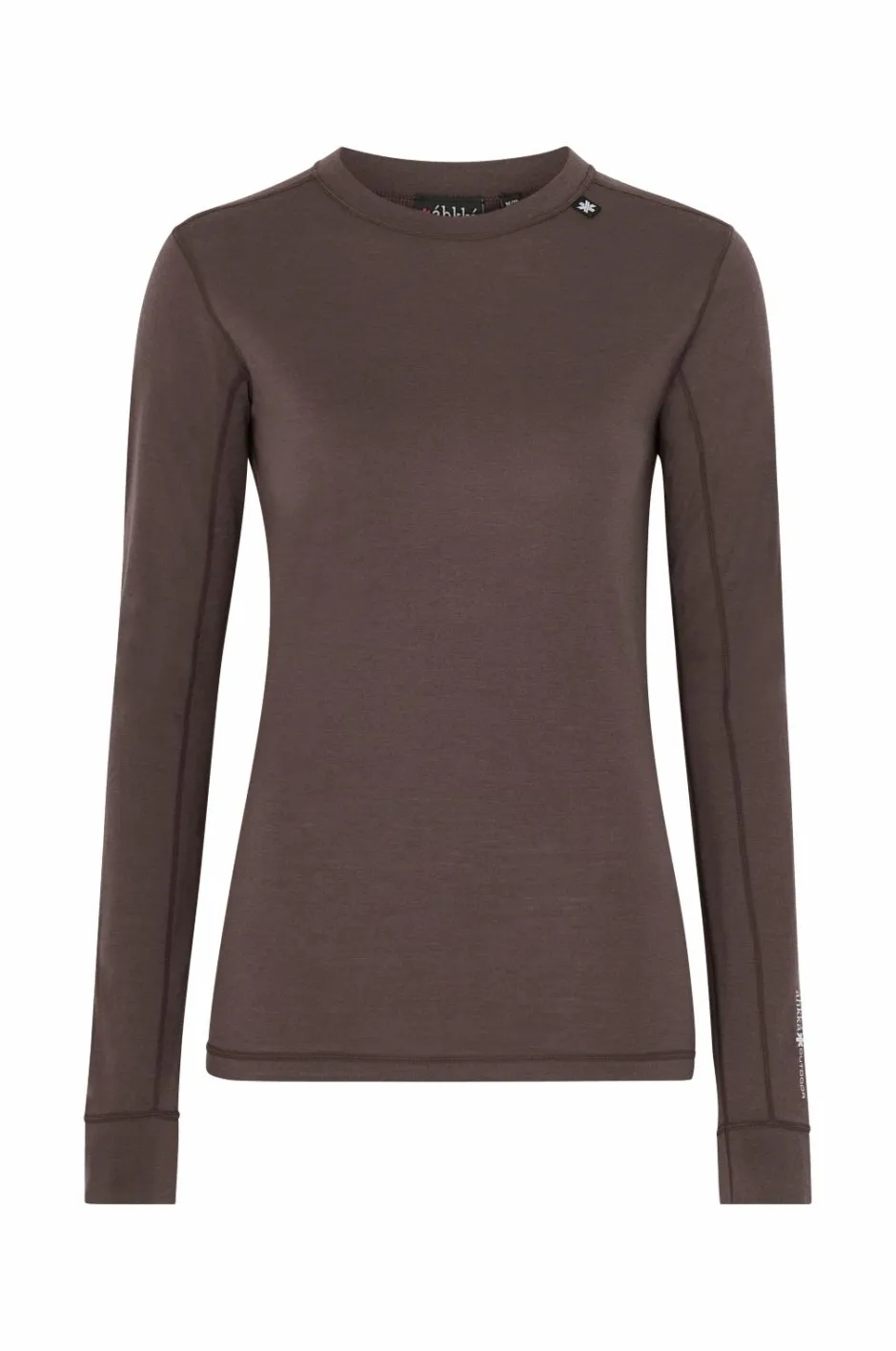 Áhkká Langærmet undertrøje Merino Wool LS Tee W^Dame Skiundertøj|Skiundertøj