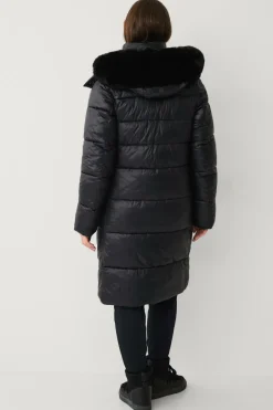 Áhkká Parka Gold Shiny Parka w Detachable Hood^Dame Overtøj|Overtøj