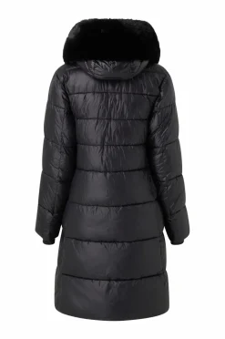 Áhkká Parka Gold Shiny Parka w Detachable Hood^Dame Overtøj|Overtøj