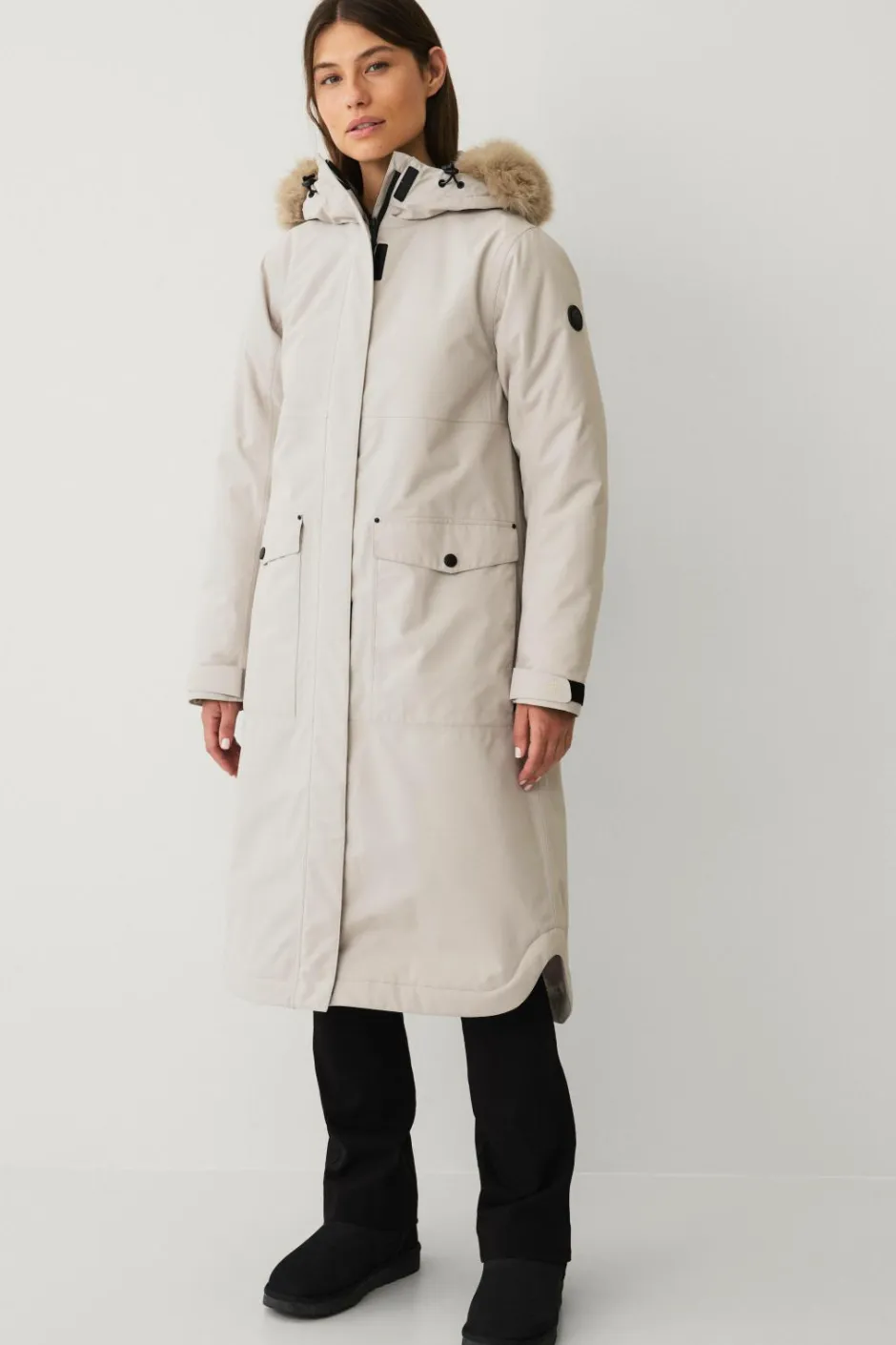 Parka Urban Padded Long Parka W Dame Jakker & Frakker