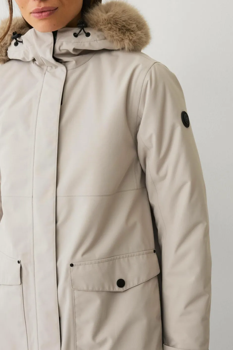 Parka Urban Padded Long Parka W Dame Jakker & Frakker