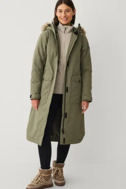 Áhkká Parka Urban Padded Long Parka W^Dame Jakker & Frakker
