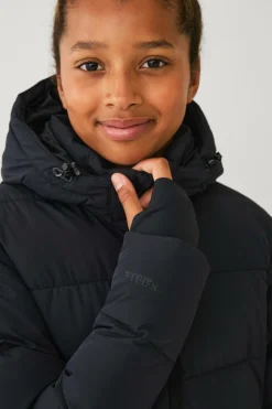 Best Parkacoat Long Padded Parka W Hood Jr Børn Overtøj