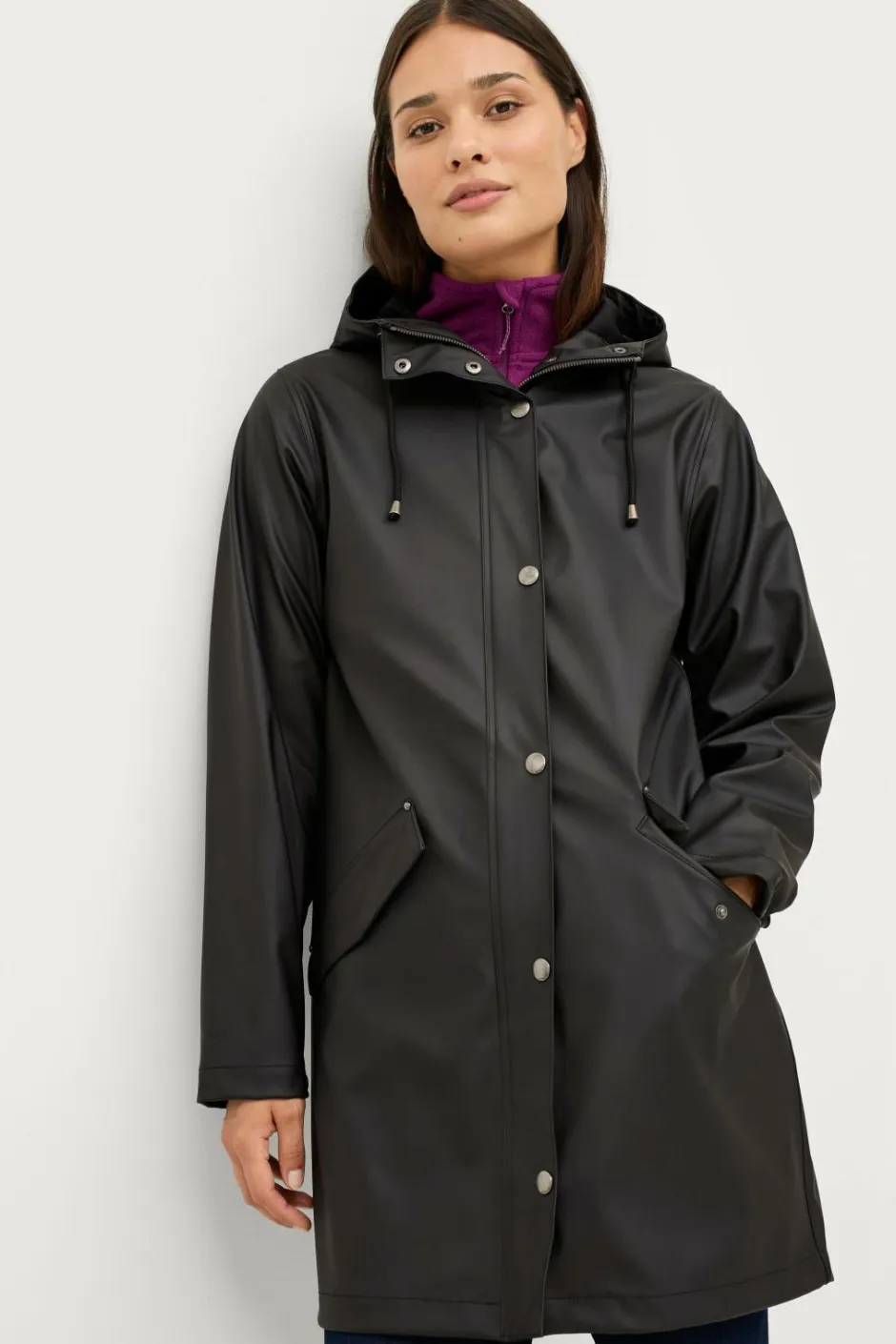 Áhkká Regnjakke PU Parka W^Dame Regntøj