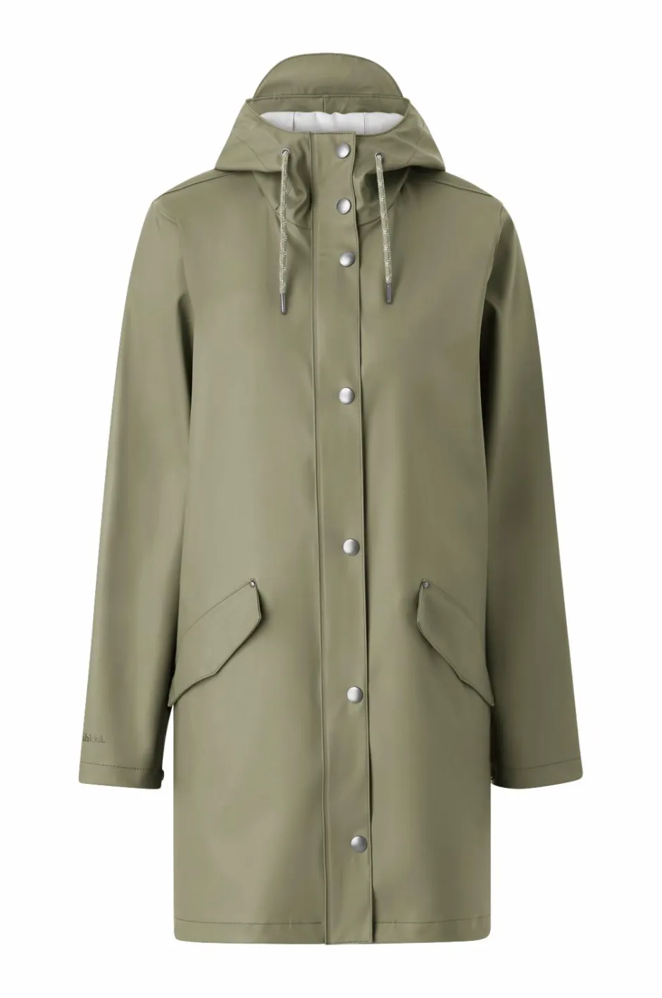 Hot Regnjakke PU Parka W Dame Regntøj