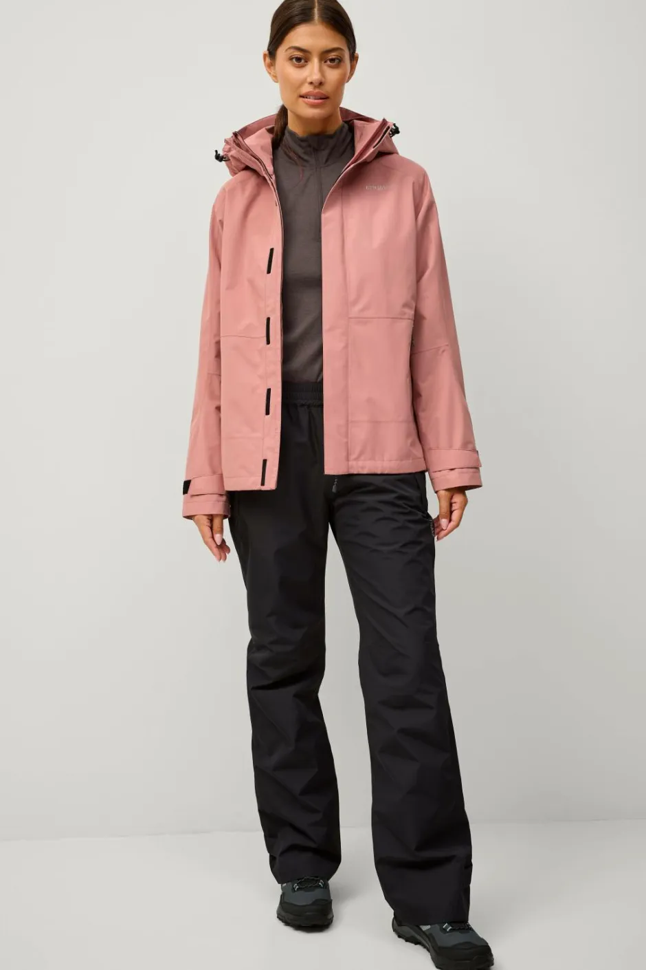 Áhkká Regnjakke Rain Jacket W^Dame Overtøj|Overtøj