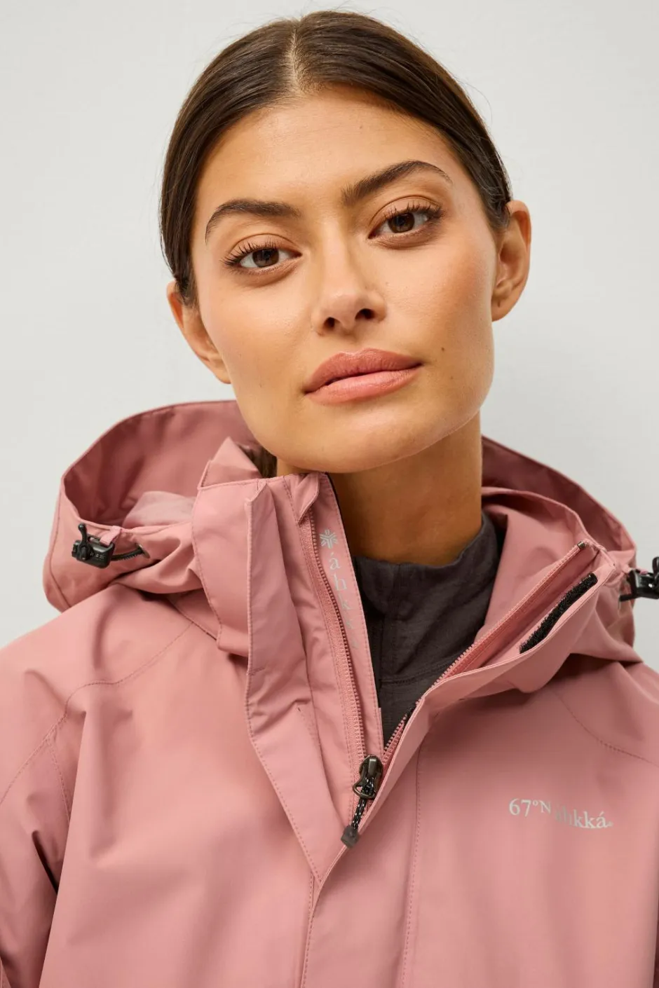 Áhkká Regnjakke Rain Jacket W^Dame Overtøj|Overtøj