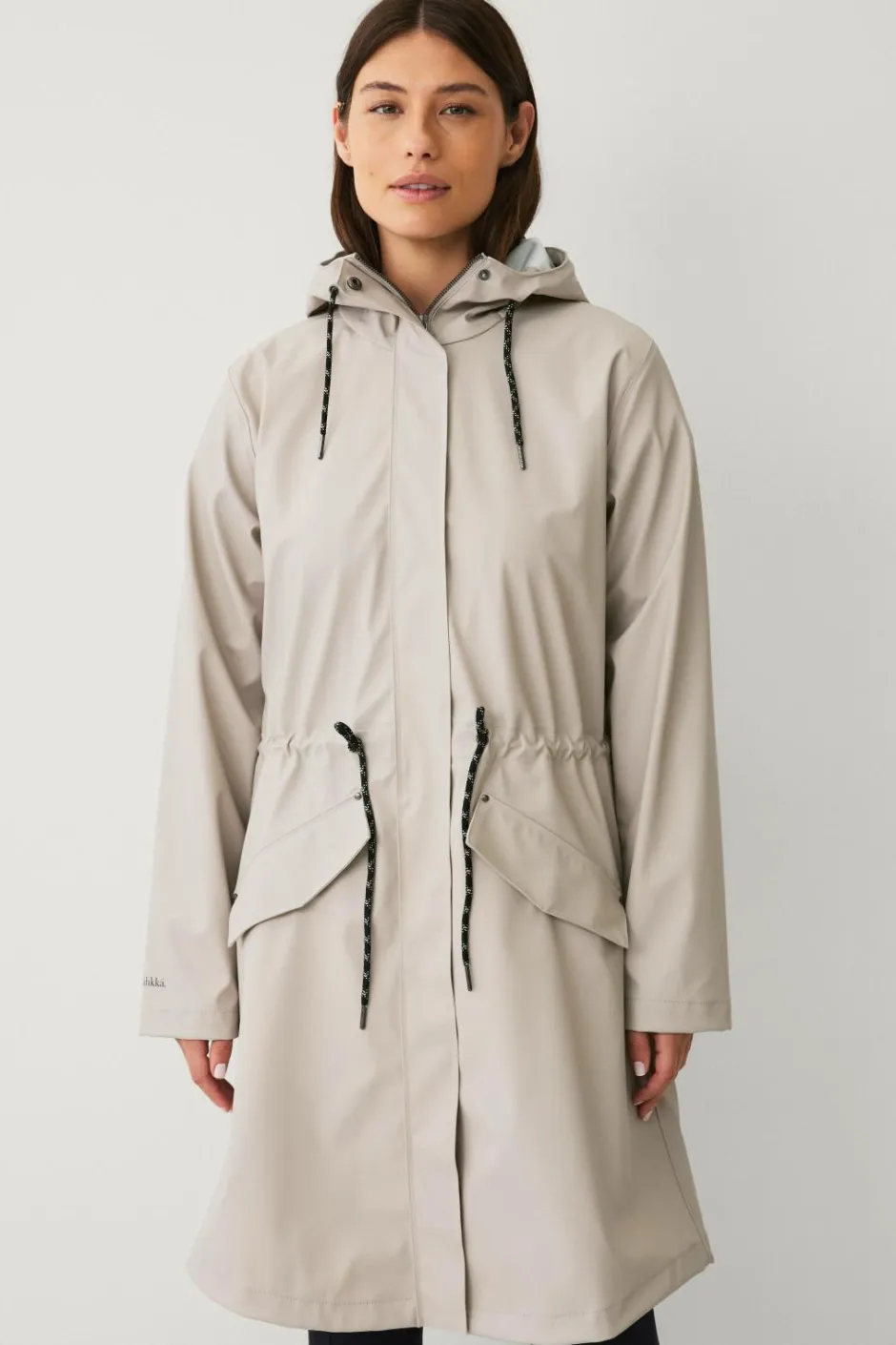 Áhkká Regnparka Rain Waist Parka PU^Dame Overtøj|Overtøj
