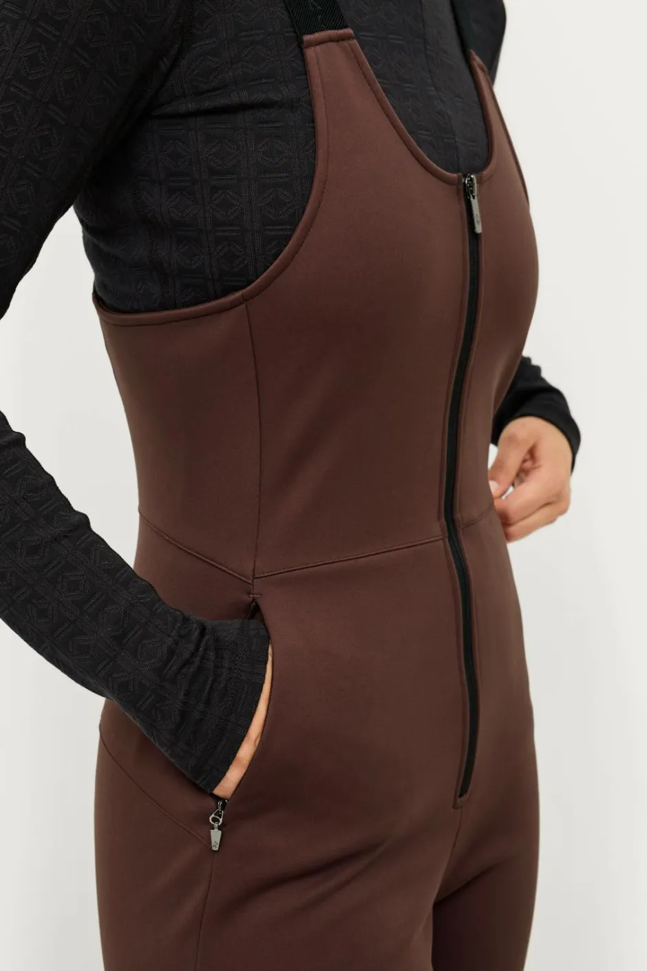 Áhkká Skibukser Gold Softshell Bib Ski Pant^Dame Overtøj|Overtøj