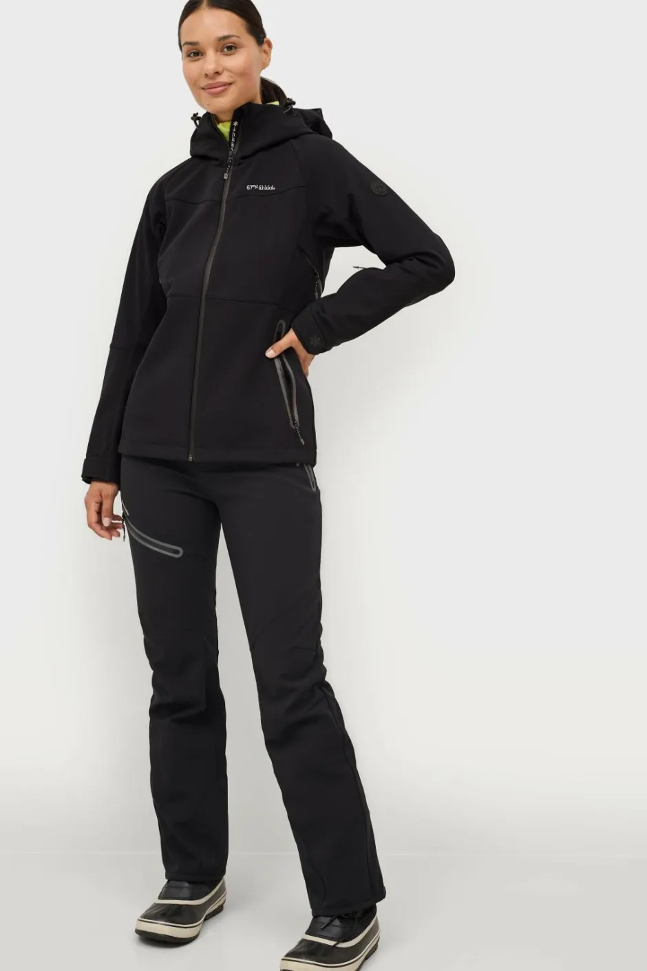 Outlet Skibukser Softshell Ski Pants Dame Overtøj|Overtøj