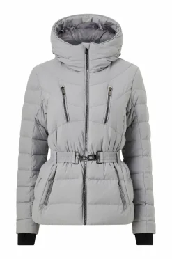 Hot Skijakke Gold Ski Jacket w Clasp Dame Overtøj|Overtøj