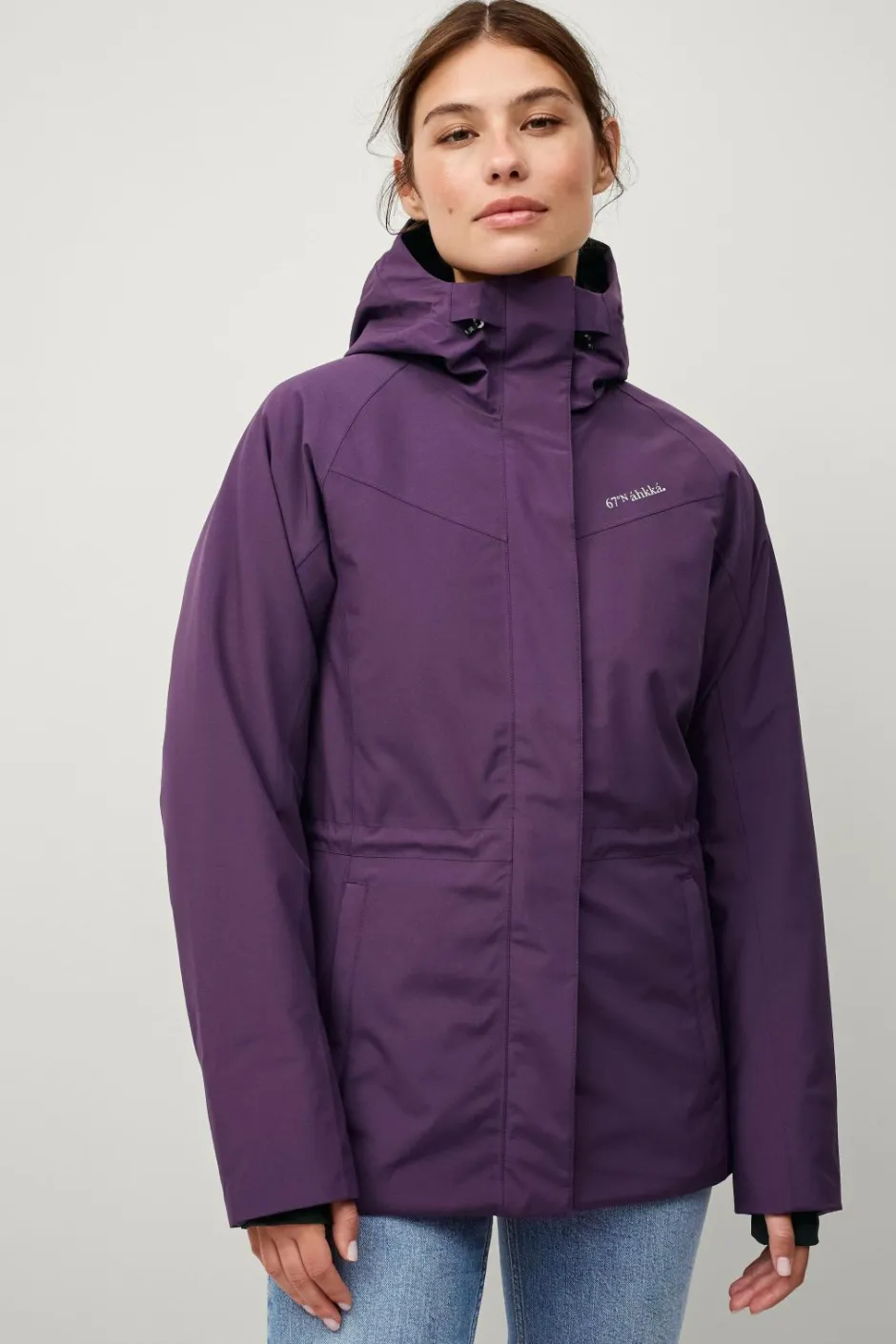 Áhkká Skijakke Outdoor Jacket Padded^Dame Overtøj|Overtøj
