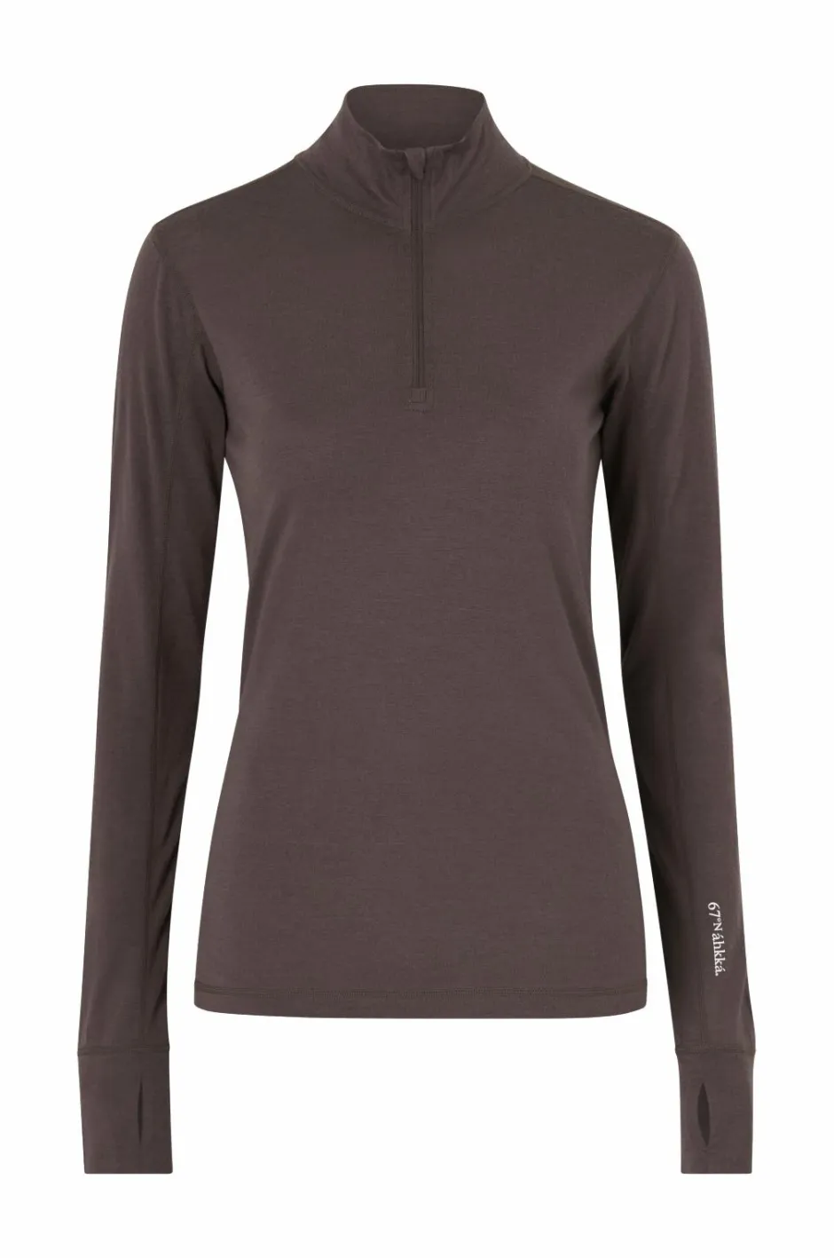Áhkká Termisk top Merino Wool LS Halfzip W^Dame Skiundertøj|Skiundertøj