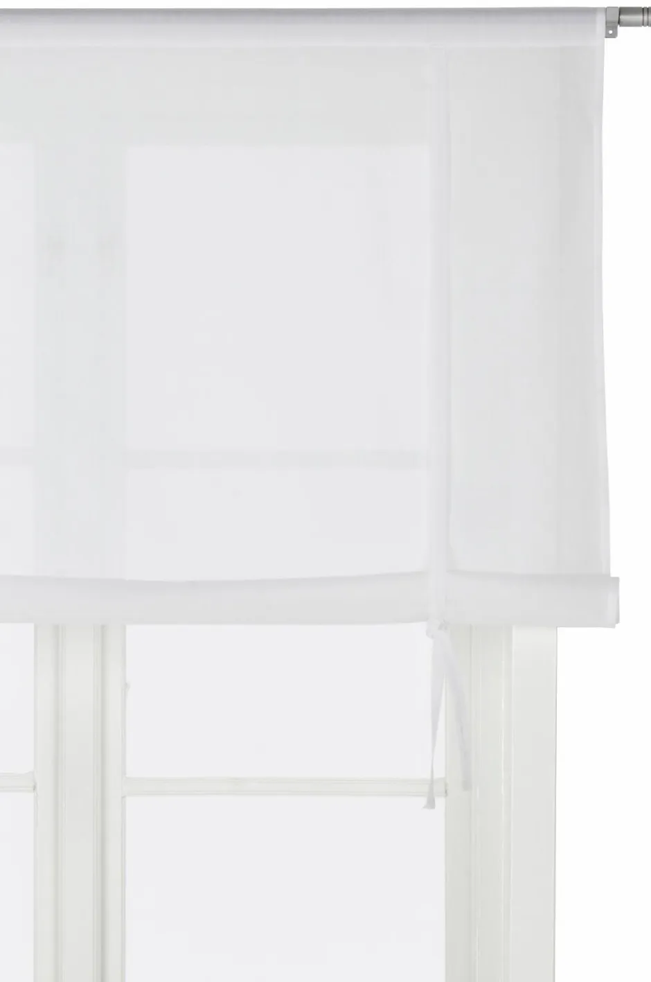 Roll up-gardin Voile Foldegardiner
