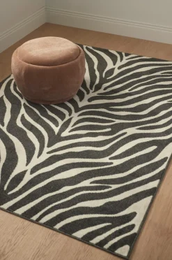 &Home Tæppe Lotus Zebra^ Fladvævede Tæpper