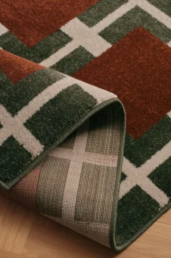 Clearance Tæppe Real Check Jute- & Sisaltæpper