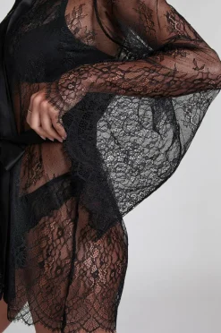 Hunkemöller Kimono Allover Lace^Dame Nattøj