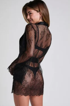 Hunkemöller Kimono Allover Lace^Dame Nattøj