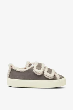 INUIKII Kondisko Shearling Low Velcro^Dame Sneakers