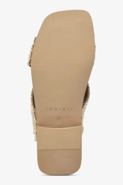 Outlet Sandaler Woven Crossed Stones Dame Sandaler & Sandaler Med Hæl