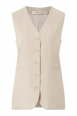 Clearance Linnedvest FaridaIW Waistcoat Dame Blazere & Veste