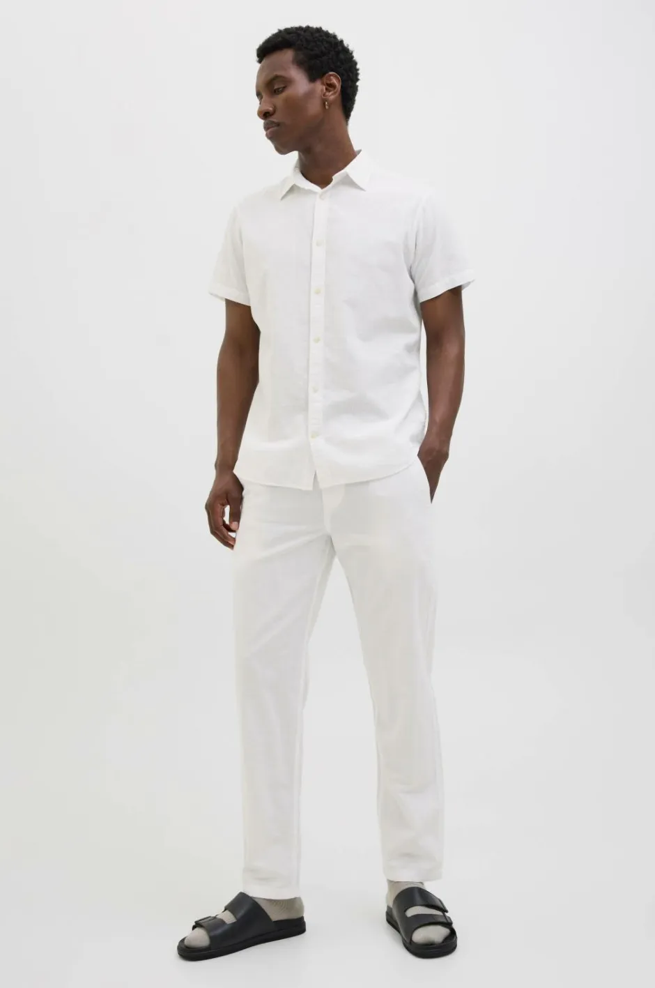 Jack & Jones Bukser jpstKane jjSummer Linen Blend Jogger^ Bukser