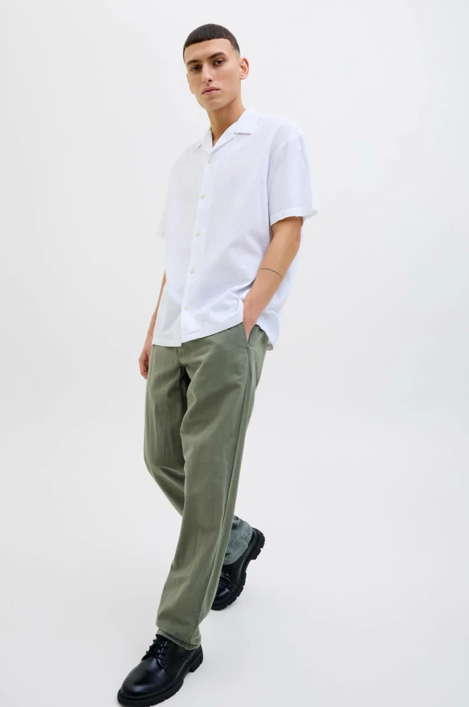 Jack & Jones Bukser jpstKane jjSummer Linen Blend Jogger^ Bukser