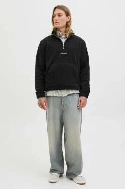 Fleecetrøje jjeSoho Half Zip Fleece SN Overtøj|Overtøj
