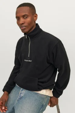 Jack & Jones Fleecetrøje jorVesterbro Fleece Quarter Zip^ Overtøj|Overtøj