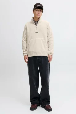 Jack & Jones Fleecetrøje jjeSoho Half Zip Fleece SN^ Overtøj|Overtøj