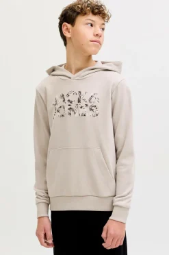 Discount Hættetrøje jjeJeff Logo Sweat Jnr Børn Sweatshirts & Hoodies