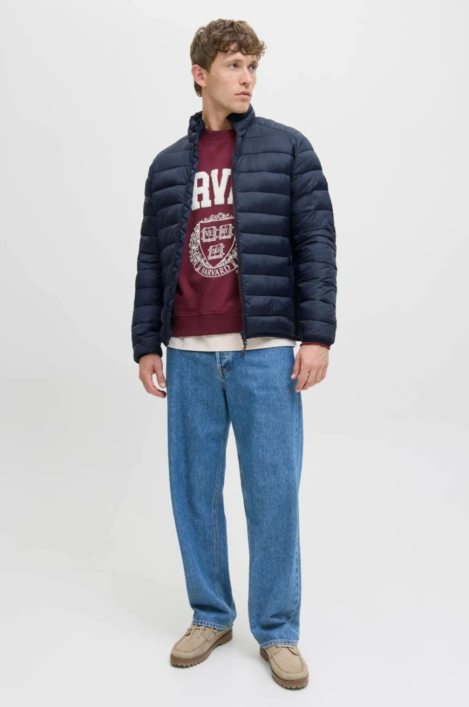 Jack & Jones Jakke jjeBradley Light Puffer Collar Noos^ Jakker & Frakker
