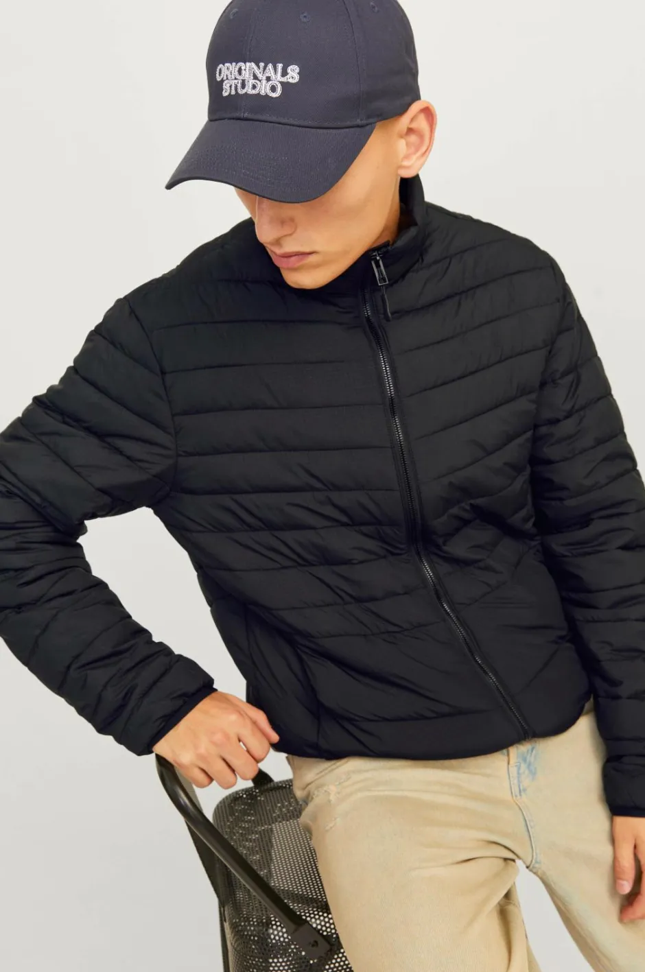 Jakke jjeState Packable Puffer Collar Jakker & Frakker