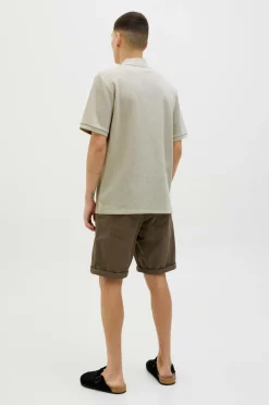 Jack & Jones Poloshirt jjeAustin Zip Polo SS^ Poloshirts