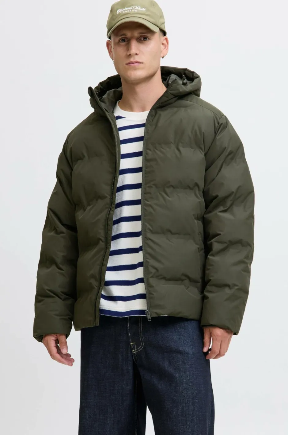 Pufferjakke jjeSoho Puffer Hood SN Jakker & Frakker