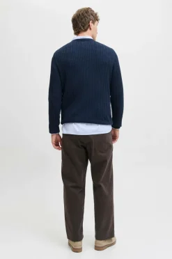 Jack & Jones Pullover jjeEmil Knit Cable Crew Neck^ Trøjer