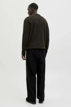 New Pullover jjeGeorge Knit Polo LS SN Poloshirts
