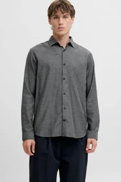 Jack & Jones Skjorte jprBlaparker Melange L/S Shirt BF S^ Skjorter