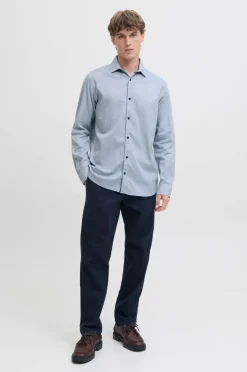 Jack & Jones Skjorte jprBlaparker Melange L/S Shirt BF S^ Skjorter