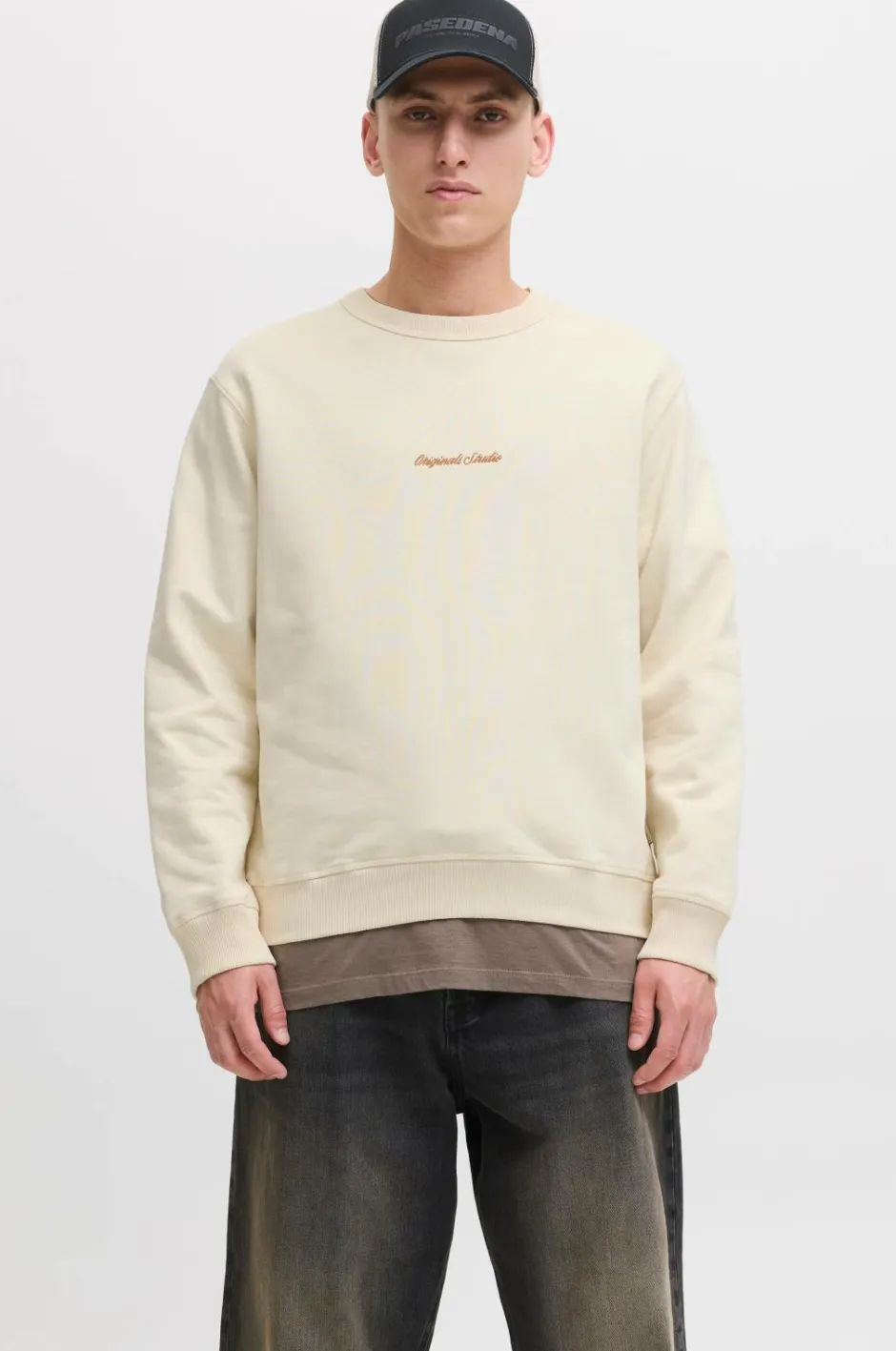 Jack & Jones Sweatshirt jorNorrebro Emb Sweat Crew^ Sweatshirts & Hoodies
