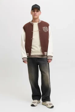 Jack & Jones Sweatshirt jorNorrebro Emb Sweat Crew^ Sweatshirts & Hoodies