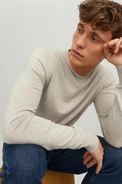 Jack & Jones Trøje jjeEmil Knit Crew Neck^ Trøjer