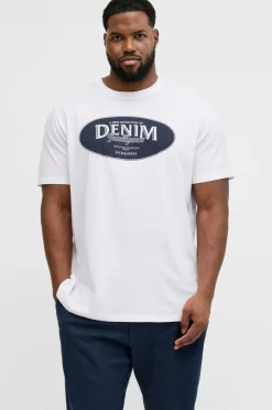New T-shirt jjeDover Denim Tee SS O-neck SN Pls T-Shirts & Tanktoppe