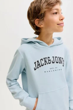 Online Junior Hættetrøje jjeCaleb Varsity Sweat Hood Noos JN Børn Sweatshirts & Hoodies
